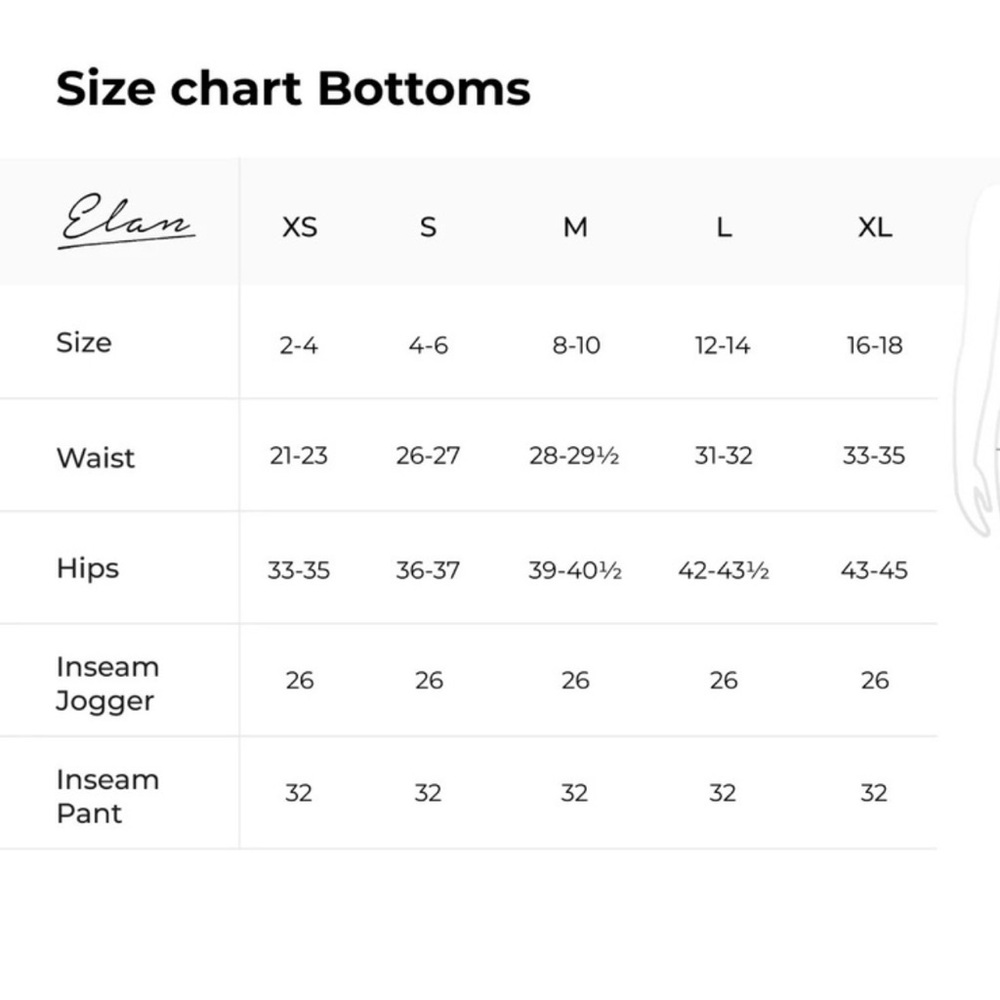 Elan Beach linen cotton gauze flowy fold over jersey modal Pants medium cream - Picture 6 of 12